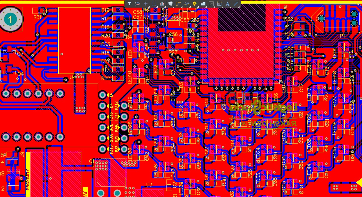 Robot Motherboard CAD